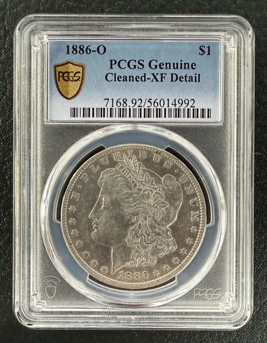 1886-O Morgan Silver Dollar $1 XF Details Cleaned