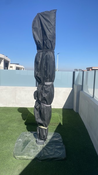Parasol Naterial Aura Gris