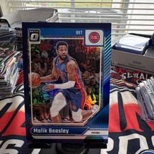 Panini Donruss Optic 2024-25 Malik Beasley #38 Detroit Pistons Basketball Card