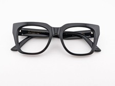 RETROSUPERFUTURE Eyeglasses, Frames Only, Numero 76 2IV Black, 50-18-145, Italy