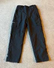 Ocean & Earth OE Pro Men's Black Ski Snowboard Snow Pants - Size Medium