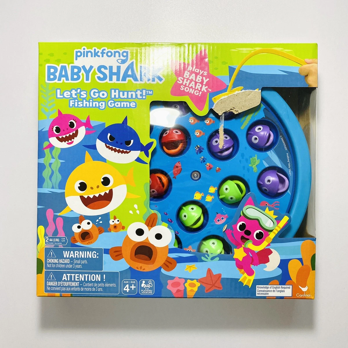 Baby Shark Let's Go Hunt Fishing Game With Baby Shark Song New Pinkfong