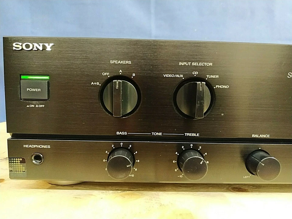 SONY F-110 AMPLIFICATORE VINTAGE 89s TOP CLASS INTEGRATED AMPLIFIER  - Immagine 4 di 4