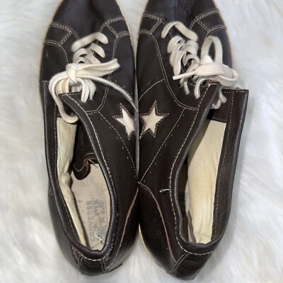 Vintage Converse One Star Pro Mid Leather 125285C Shoes Brown Mens Size 12 Vintage Converse One Star Pro Mid Leather 125285C Shoes  main image 2