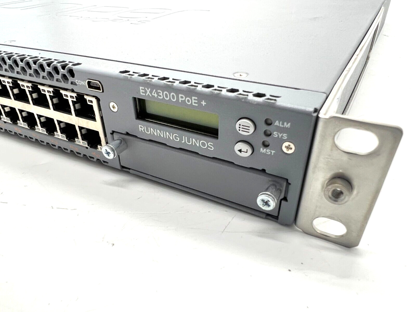 Juniper EX430048P 48Port 10/100/1000BaseT PoE Switch dual power