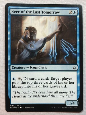 MTG Hour of Devastation Seer of the Last Tomorrow 44 NM/M | eBay