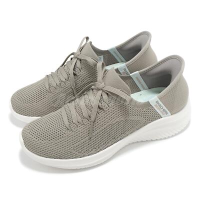 Sepatu Skechers Wide Fit Ultraflex Taupe Skechers Ultra Flex