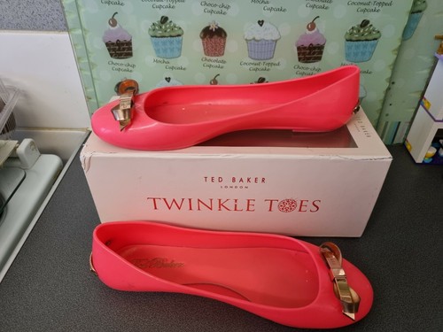 TED BAKER ORANGE ISSAN TWINKLE TOES 