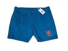 Timberland mens green fleece shorts size XL new