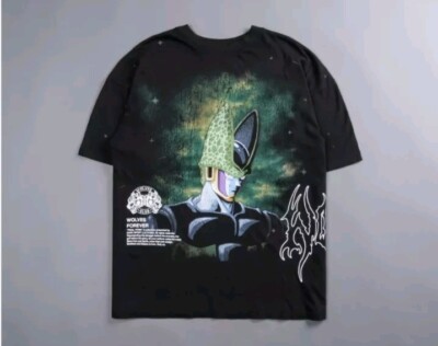 Dark Sport CELL ENERGY ''PREMIUM'' OVERSIZED TEE IN BLACK Size Small
