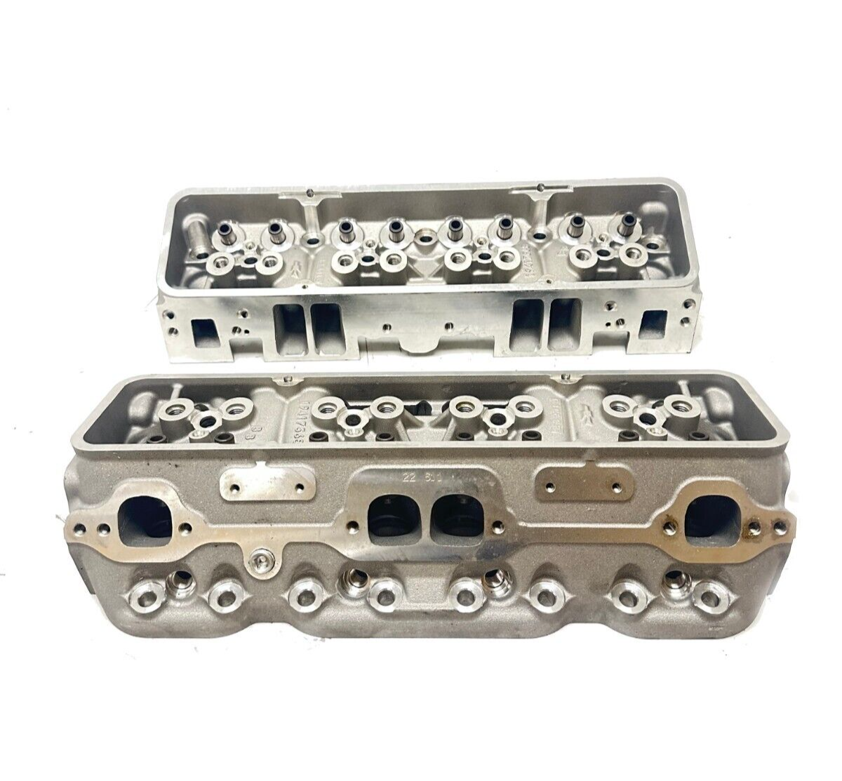 NEW GM FAST BURN ZZ6 ALUMINUM HEAD (BARE) PAIR 19417568 eBay