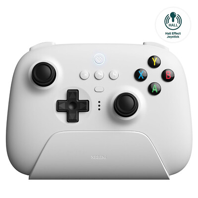 8BitDo Ultimate 2.4G Controller PC, Android, Steam Deck & Apple Weiß White