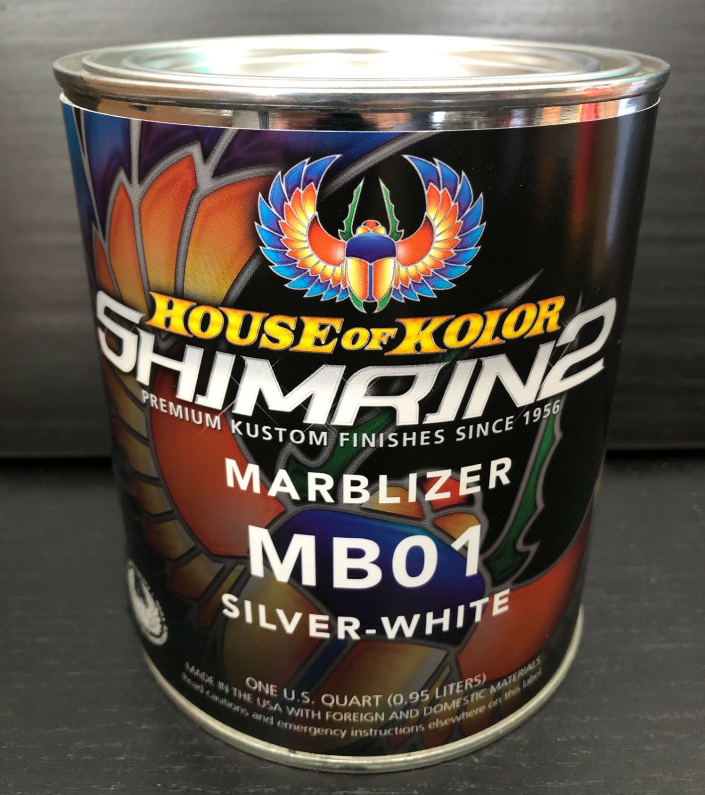 House of Kolor MB01 Marblizer Quart SilverWhite eBay