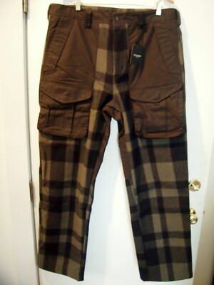 Filson 100% Wool Mackinaw Hunting Pants NWT 38 x 34 Otter Green
