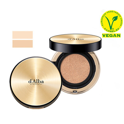 d Alba Glow Fit Serum Cover Cushion 15g SPF50+/PA++++ Vegan, Hypoallergenic
