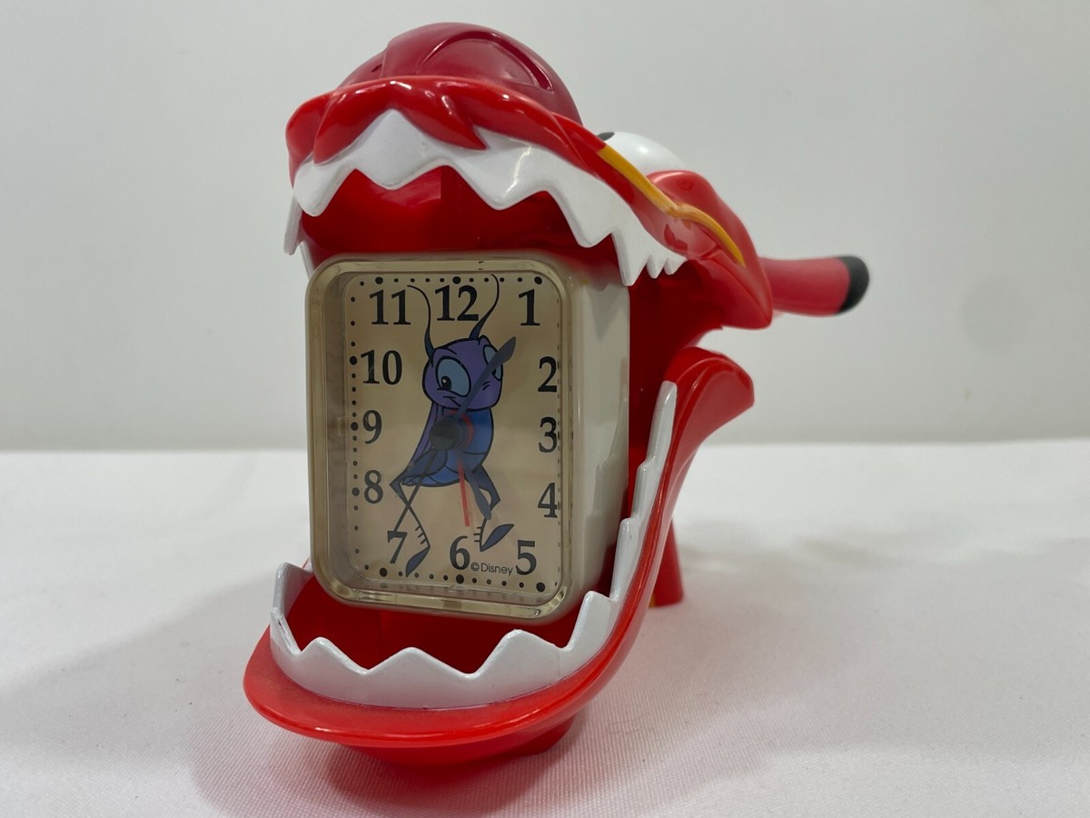 RARE Vintage 1998 Disney Mulan Mushu Alarm Clock Quaker Oat Life