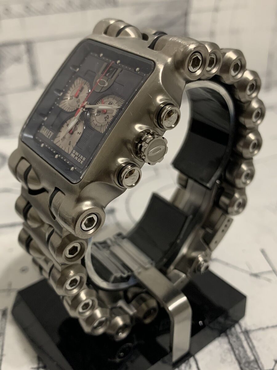 Oakley Minute Machine Watch, Titanium Bracelet, Oakley X Oakley Minute Machine Watch, Titanium Bracelet, Oakley X
