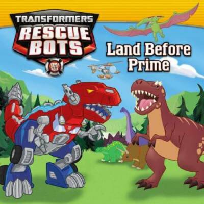 Transformers:  Rescue Bots: Land Before Prime - Paperback - GOOD