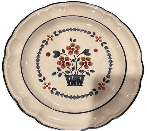3-CUMBERLAND BRAMBLEBERRY STONEWARE BY HEARTHSIDE DINNER PLATES 10 3/4 INCHES - Picture 2 of 3