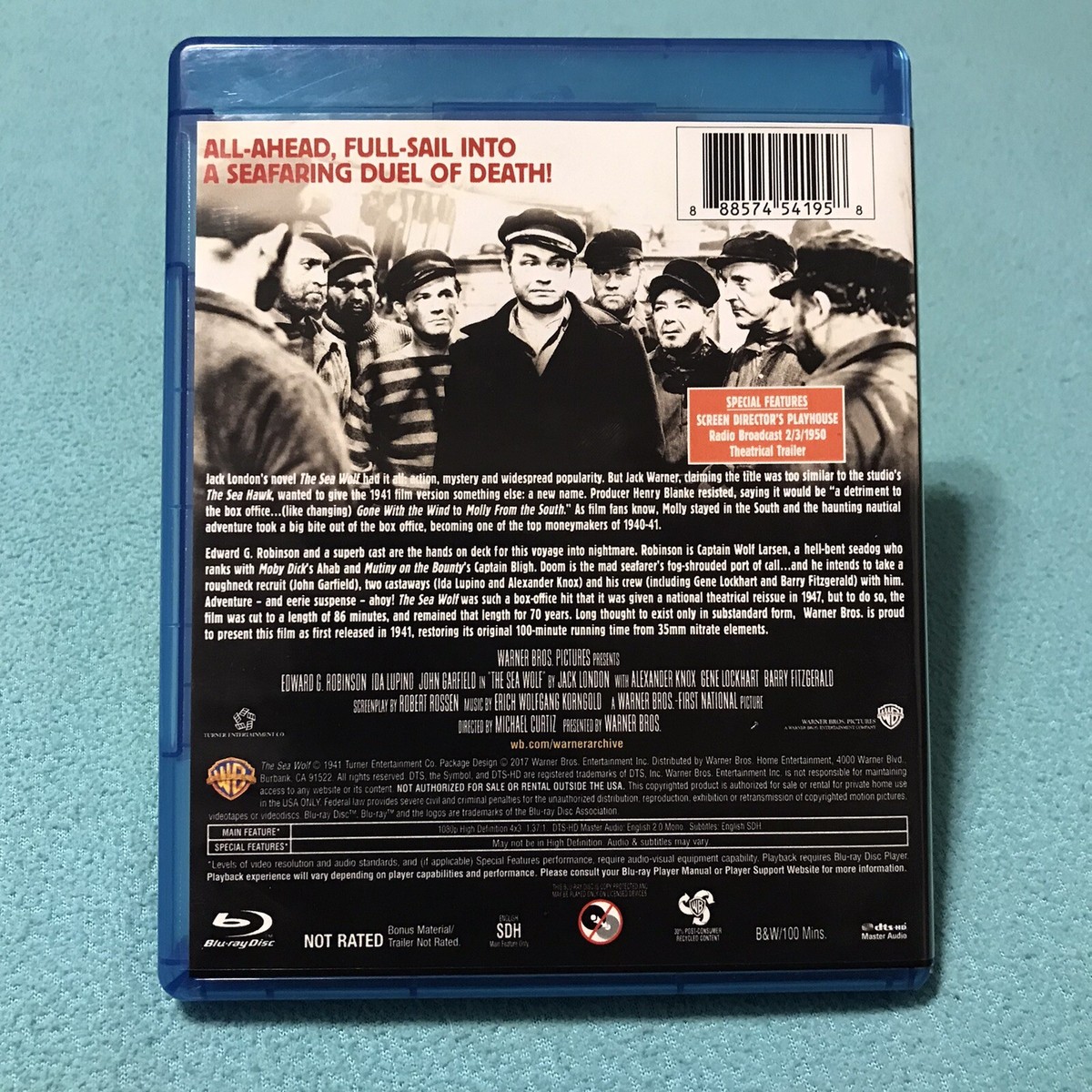 The Sea Wolf (Uncut) [Blu-ray]