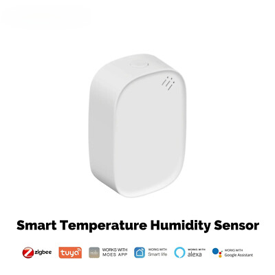 Tuya Zigbee Smart Temperature Humidity Sensor Indoor Hygrometer APP Monitoring
