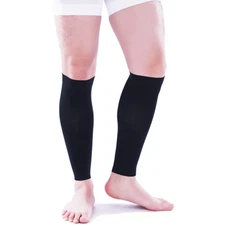 Medical Calf Sleeve Compression Socks Aching Feet Varicose Veins Flight Travel