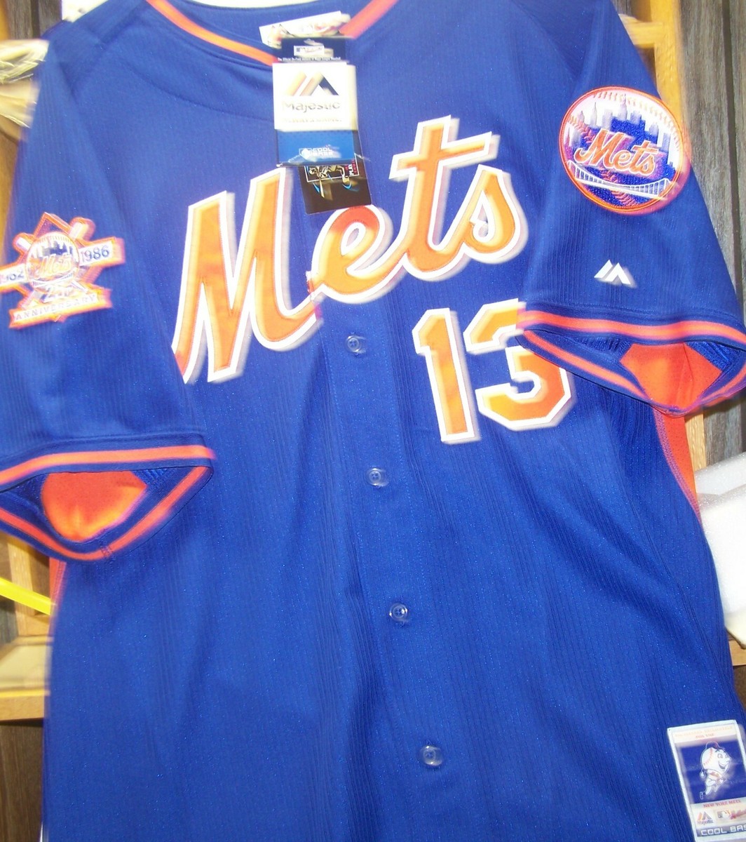 QMJ28 New York Mets Cabrera #13 Majestic Jersey Sz 48 w/Tags
