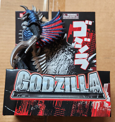 2004 Bandai Godzilla 6,5 Zoll Deluxe Vinyl Actionfigur Final Wars Gigan Neu