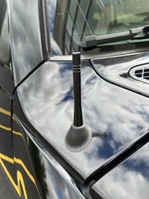 4 inch " Short Black Aluminum Antenna Mast AM/FM for TOYOTA FJ CRUISER 2007-2015