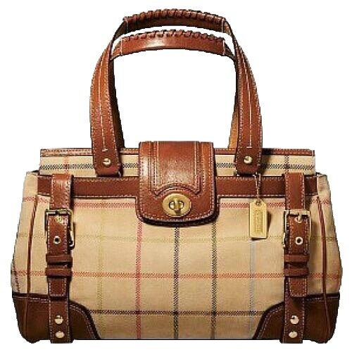 Coach Drifter Pebbled Leather/Suede Carry All Satchel Black