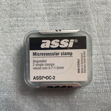 Assi Microvascular Clamps DC-2, 2 Clamps In Sealed Box