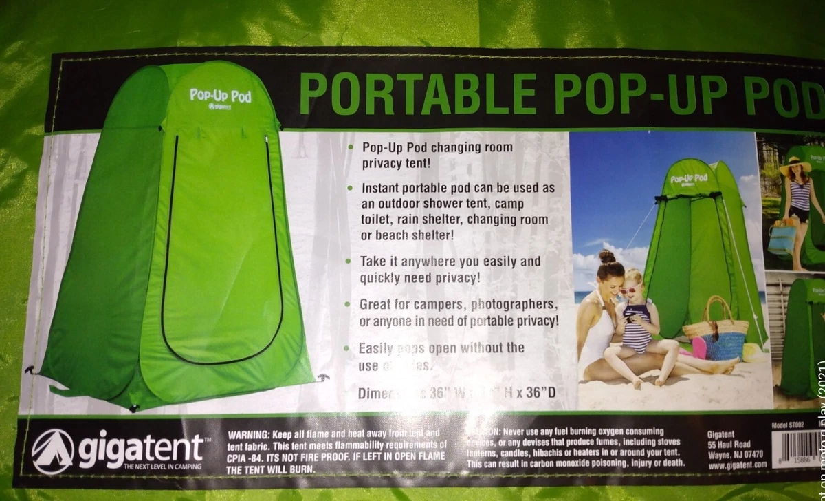 Gigatent pop up pod changing room cheap