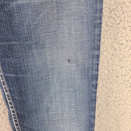 BKE Sabrina Boot Stretch Dark Wash Blue Jeans Flap Pockets Womens Tag Sz 27x33.5 - Picture 3 of 24
