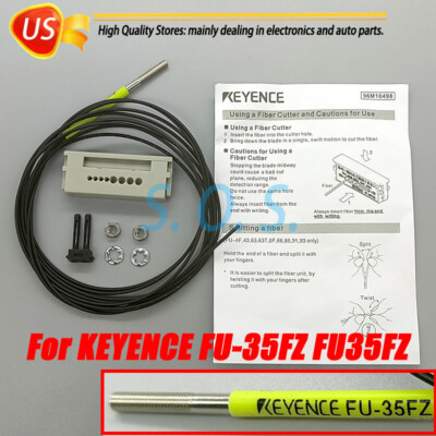 New For KEYENCE Digital Fiber Optic Sensor FU-35FZ FU35FZ