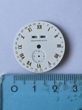 vintage Eberhard triple date dial cadran 2