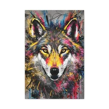 Copy of Matte Canvas, Stretched, 1.25" ''Wolf''