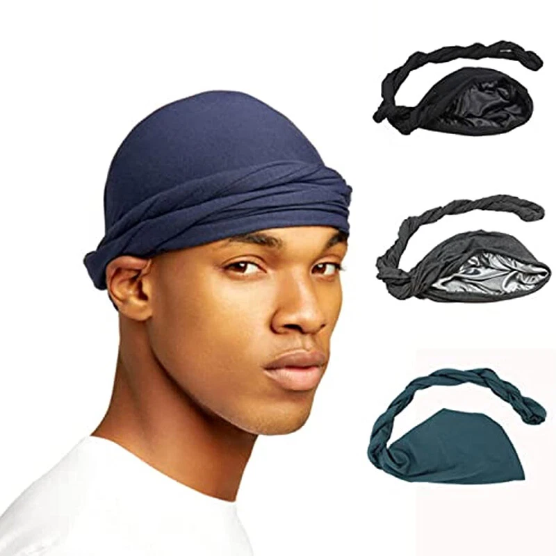 Mens silk hotsell head wrap