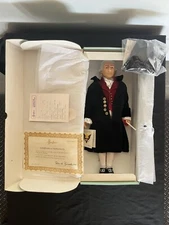 Effanbee Presidents Collection Thomas Jefferson Doll #1630 w/ Box & Tag 1989