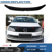 Hood Deflector Guard |Front Bug Shield Compatible for Volkswagen Jetta 2011-2018