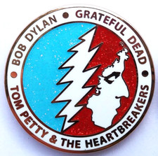 Bob Dylan PIN Tom Petty Grateful Dead Christmas Gift Cyber Sale Stocking Stuffer