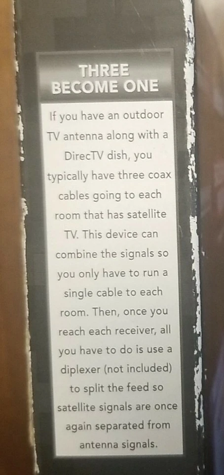 RADIO SHACK Satellite Passive Multi-Switch 3-in/4-Out Model #16-2571 - Image 4 of 4