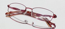 Originale JONES NEW YORK Eyeglasses J470 new Metal 52-17-135 Burgundy