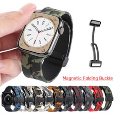 Camouflage Sport Band for Apple Watch 11 10 9 8 7 SE Ultra 3 2 44/45/42/46/49mm