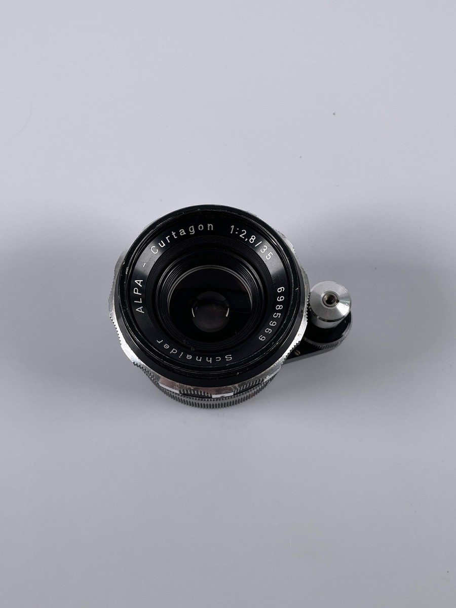 フィルムカメラ ALPA-Curtagon Schneider 35mm F2.8 Alpa Schneider Curtagon 35mm f2.8 lens w/ caps | eBay