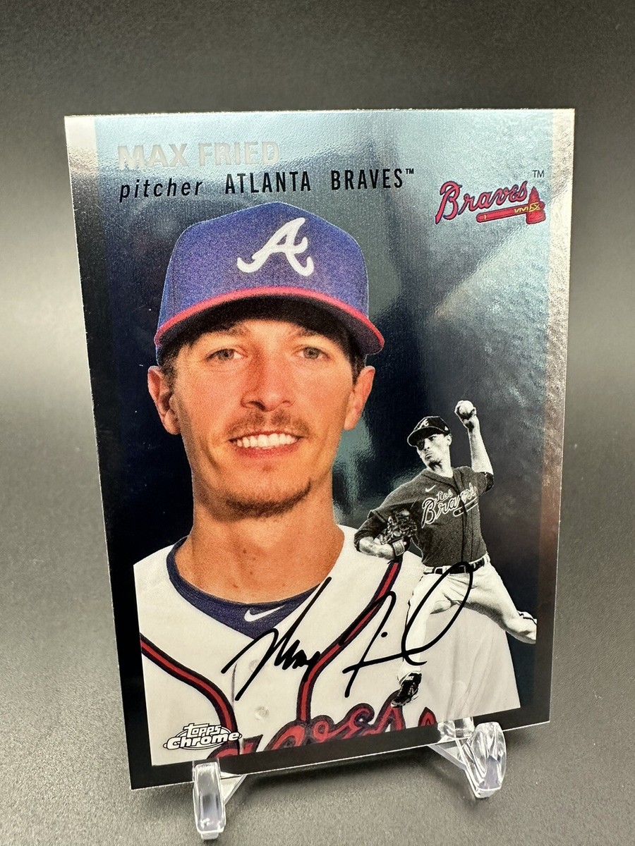 Max Fried 直筆サイン　Braves エースピッチャー　MLB AUTO 2024 Topps Archives Signatures Max Fried Auto #1/1 BRAVES | eBay