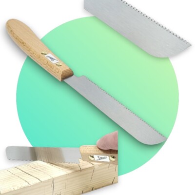 Shogun FL120 Japanese Triple Edge Flush Cut Pull Saw 120mm Length