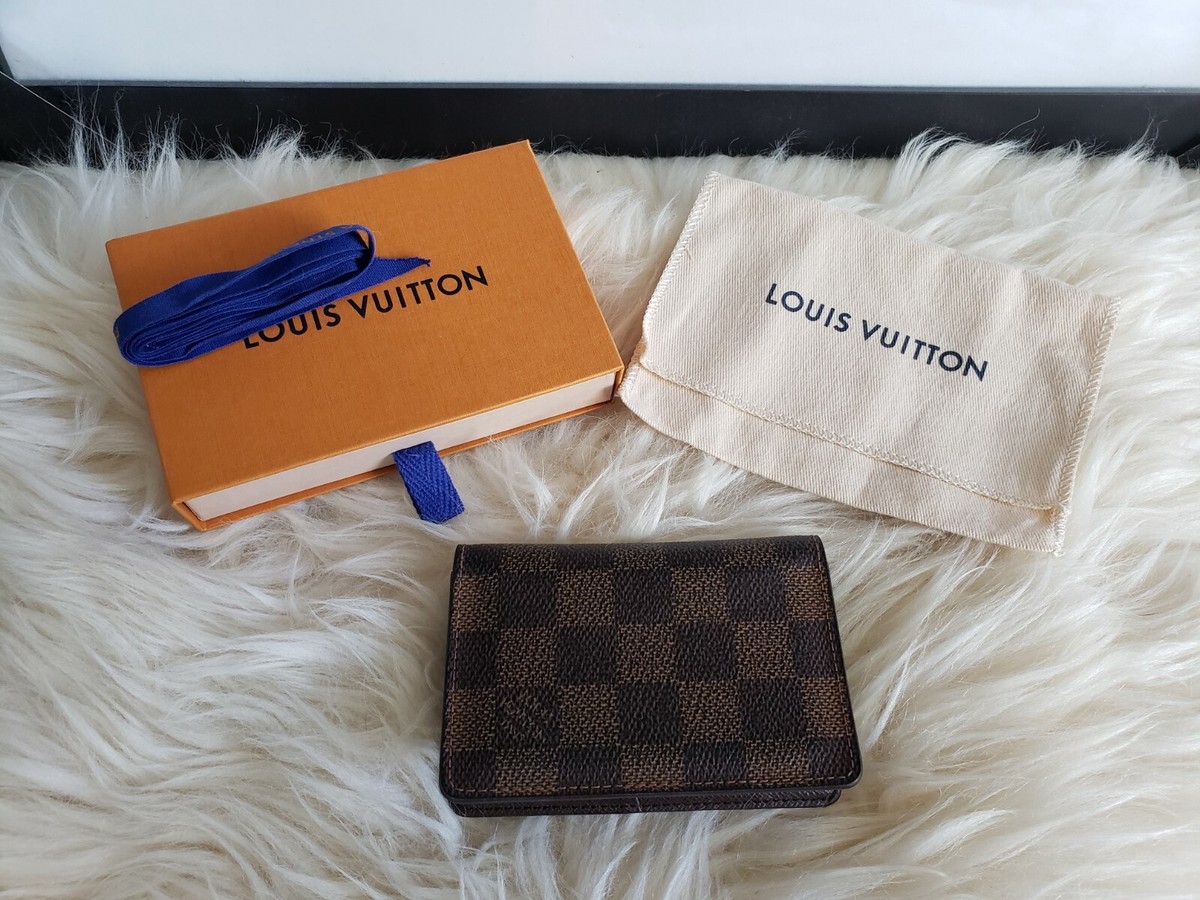 Louis Vuitton, Accessories, Lv Mini Wallet Cardholder Damier Ebene