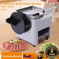Meat Cutting Machine Commercial Electric Pork Beef Meat Meat Cutter 850w
