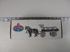 1990 ERTL Amoco Horses and Tank Wagon Bank  MIB  BIS
