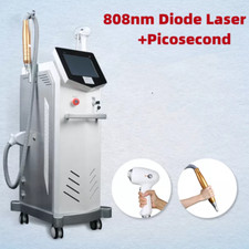 2in1 Pico Laser Diode Picosecond Laser Tattoo Nd Yag Laser Hair Removal Machine